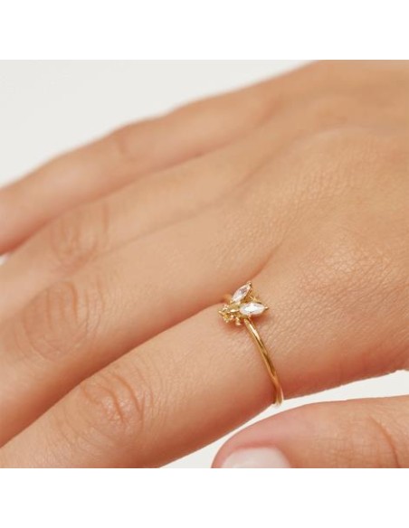Anello PDPaola Zaza Collection Oro Buzz AN01-218-12