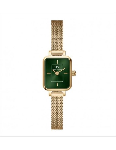 Orologio Daniel Wellington Quadro Mini Evergold Gold Emerald DW0010065