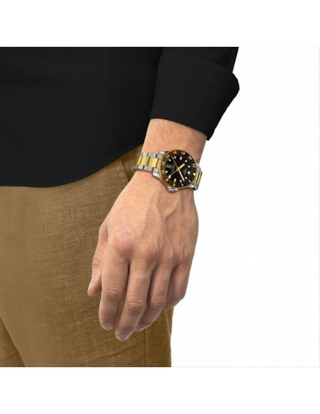 Orologio Tissot Seastar 1000 GMT T1208522205100