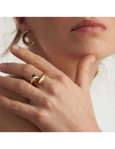 Anello Unoaerre Triangoli 010EXA0010000G