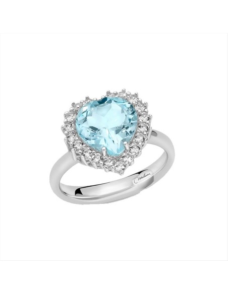 Anello Miluna "Gemma del Cielo 925" LID3889M12