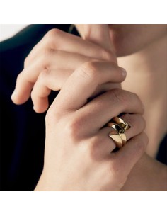 Anello Unoaerre Triangoli 010EXA0020000 2