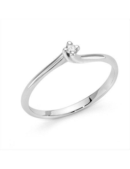 Anello Miluna Solitario LID3246-008G7