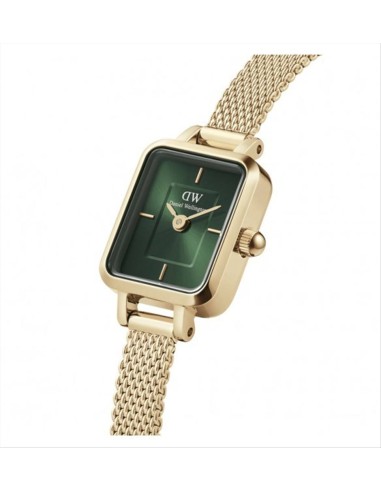 Orologio Daniel Wellington Quadro Mini Evergold Gold Emerald DW0010065