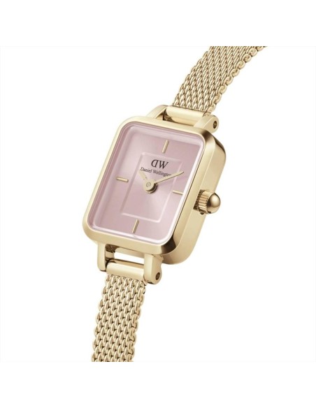 Orologio Daniel Wellington Quadro Mini Evergold Gold Blush DW00100655