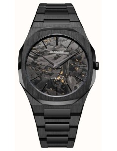 Orologio D1Milano Black DLC Ultra Thin D1-UTBJ31