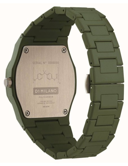 Orologio D1Milano Military Green D1-PCBJ22