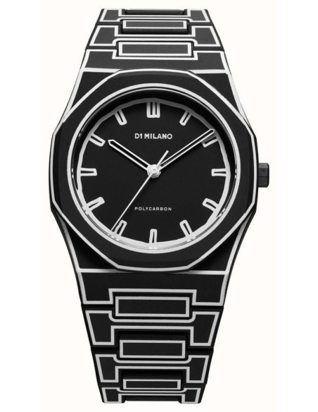 Orologio D1MilanoBlack Sketch D1-PCBJ33