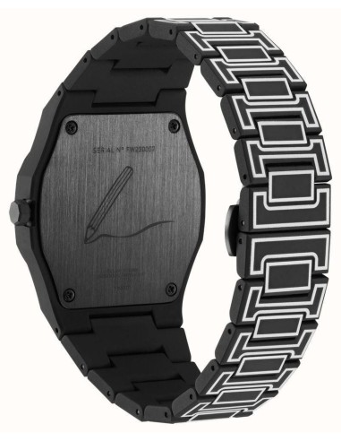 Orologio D1MilanoBlack Sketch D1-PCBJ33