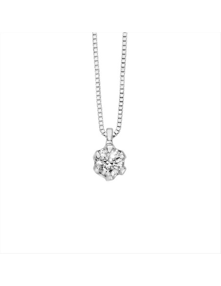Collana Miluna Collier Punto Luce CLD4326-005G7
