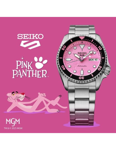 Orologio Seiko 5 Sports SKX Pink Panther Limited Edition SRPM07K1