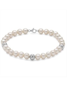 Bracciale Miluna Perle Boule e Fantasia PBR2305BV