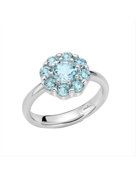 Anello Miluna "Gemma Del Cielo 925" LID3852M12